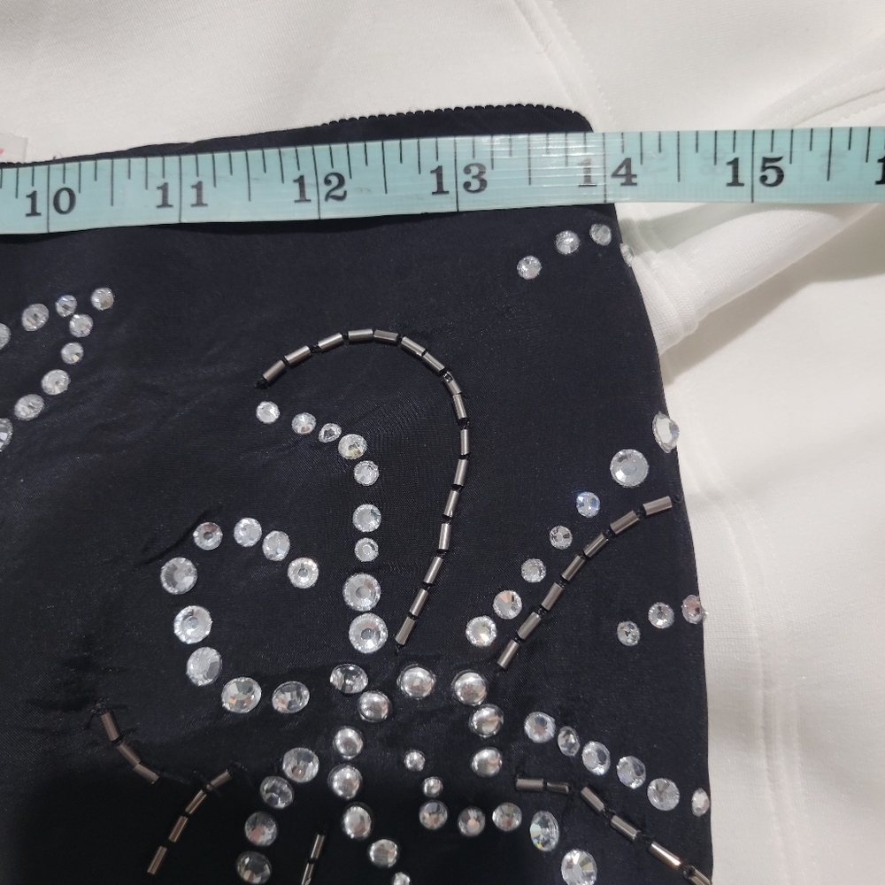J. Crew Collection Embellished Crystal Slip Skirt CF754 - Picture 11 of 12